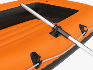 Inflatable boat 04 Modelo 3D