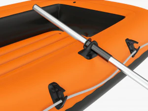 Inflatable boat 04 3D Model