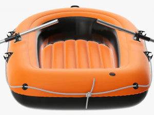 Inflatable boat 04 3D Model