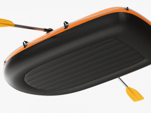 Inflatable boat 04 Modelo 3D