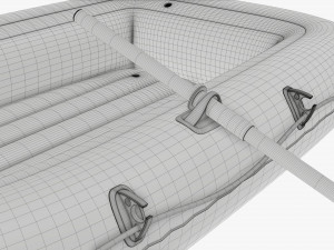 Inflatable boat 04 Modelo 3D