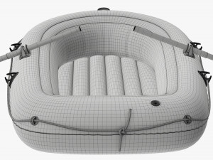 Inflatable boat 04 Modelo 3D