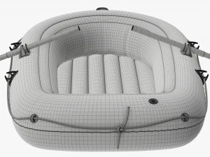 Inflatable boat 04 3D Model