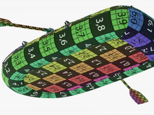 Inflatable boat 04 3D Model