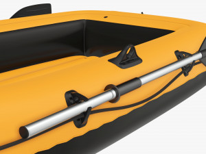 Inflatable boat 04 v2 Modelo 3D