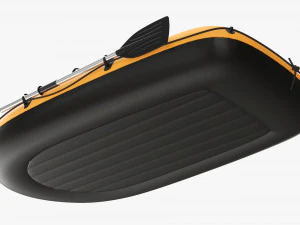 Inflatable boat 04 v2 3D Model