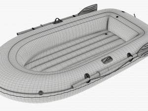 Inflatable boat 04 v2 Modelo 3D