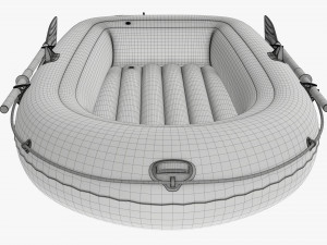Inflatable boat 04 v2 Modelo 3D