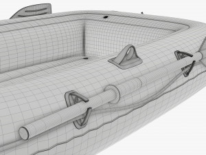 Inflatable boat 04 v2 Modelo 3D