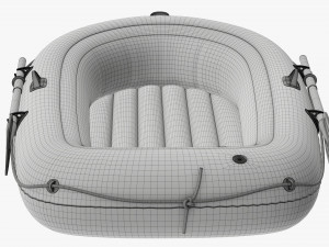 Inflatable boat 04 v2 Modelo 3D