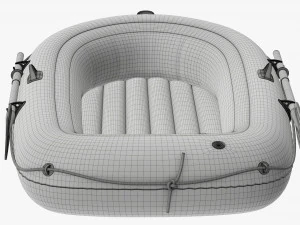 Inflatable boat 04 v2 3D Model