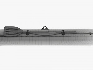 Inflatable boat 04 v2 Modelo 3D