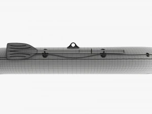 Inflatable boat 04 v2 3D Model