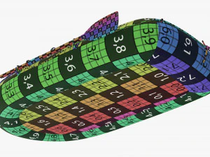 Inflatable boat 04 v2 3D Model