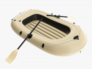 Inflatable boat 05 3D Model