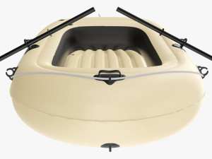 Inflatable boat 05 Modelo 3D