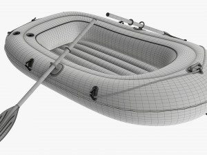 Inflatable boat 05 Modelo 3D