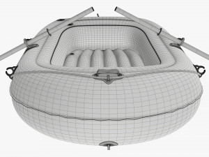 Inflatable boat 05 Modelo 3D