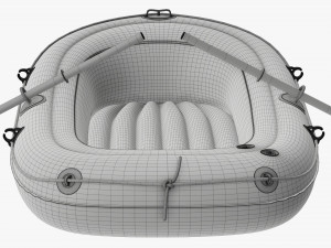 Inflatable boat 05 Modelo 3D