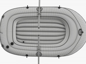 Inflatable boat 05 Modelo 3D