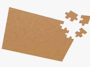 Jigsaw Puzzle 48 pieces 2 3D Model