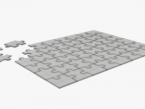 Jigsaw Puzzle 48 pieces 2 Modèle 3D