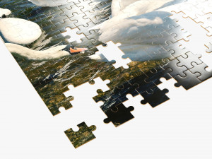 Jigsaw Puzzle 280 pieces Modelo 3D