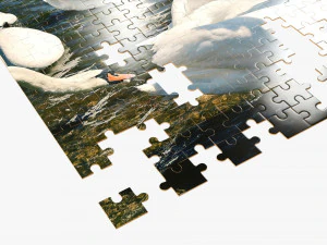 Jigsaw Puzzle 280 pieces 3D Model
