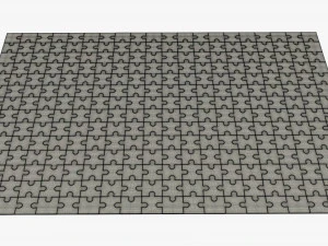 Jigsaw Puzzle 280 pieces 3D Model