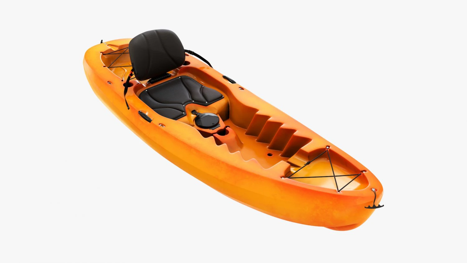 Kayak 01 3D Model .c4d .max .obj .3ds .fbx .stl .blend 