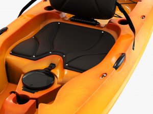 Kayak 01 Model 3D