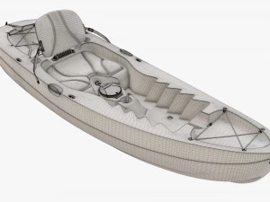 Kayak 01 3D Model