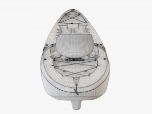 Kayak 01 3D Model
