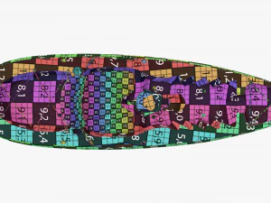 Kayak 01 3D Model