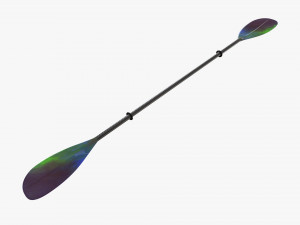 Kayak paddle 3D Model