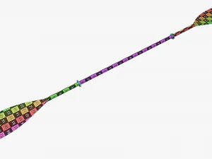 Pagaie de kayak Modèle 3D