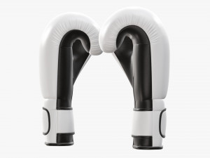 Leather boxing gloves 3D Модель