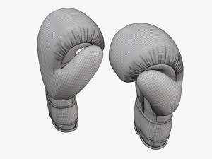 Leather boxing gloves 3D Модель