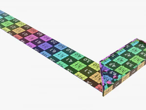 L-shape carpenter ruler 3D Model