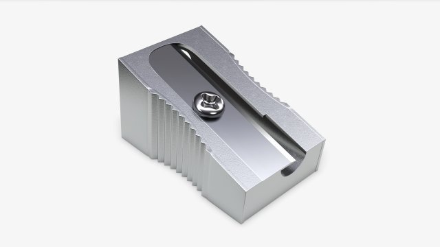 Metal pencil sharpener Modelo 3D .c4d .max .obj .3ds .fbx .stl .blend 