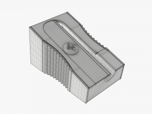 Metal pencil sharpener Modelo 3D