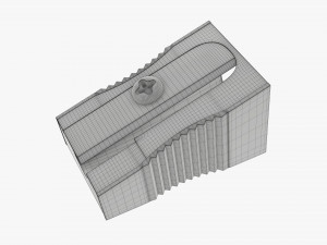 Metal pencil sharpener Modelo 3D