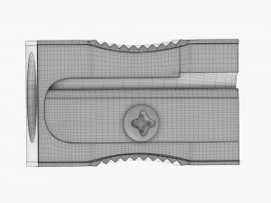 Metal pencil sharpener Modelo 3D