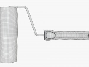 Paint roller 01 Modelo 3D