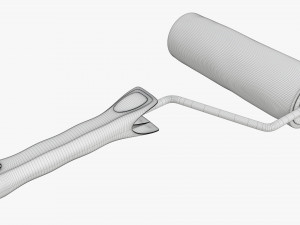 Paint roller 01 Modelo 3D