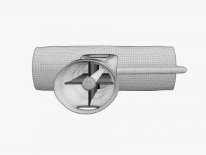 Paint roller 01 Modelo 3D