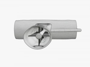 Farbroller 01 3D Modell