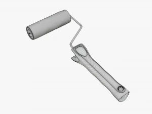 Paint roller 02 3D Model