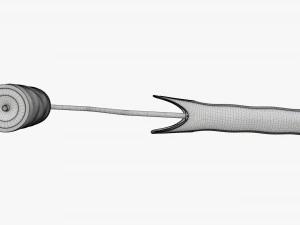 Paint roller 02 3D Model