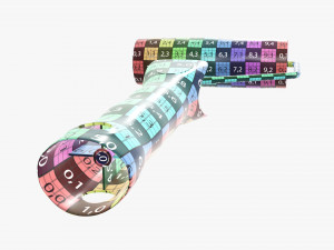 Paint roller 02 3Dモデル